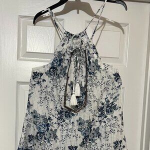 Mira Boutique Azul Pierina Short Dress